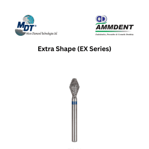 MDT FG Diamond Burs - Extra Shape (EX Series)