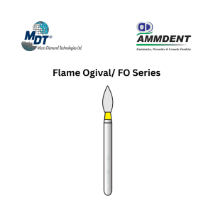 MDT FG Diamond Burs - Flame Ogival (FO Series)