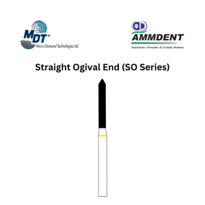 MDT FG Diamond Burs - Straight Ogival End (SO Series)