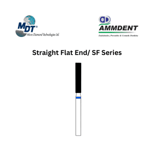 MDT FG Diamond Burs - Straight Flat End (SF Series)
